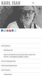 Mobile Screenshot of isak.at